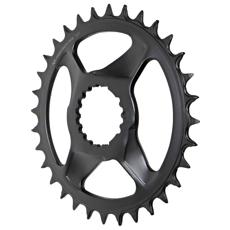 Full Speed Ahead Comet MegaTooth Direct Mount Chainring – 32t FSA Direct Mount For 12-Speed Shimano Hyperglide+ BLK