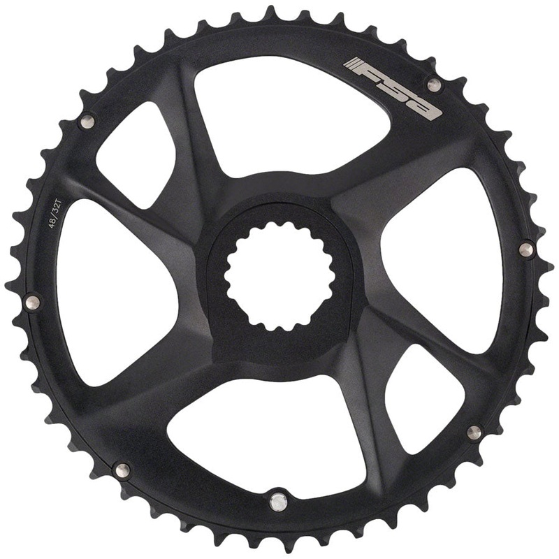 Full Speed Ahead Energy Modular Direct Mount Chainring – 50t Outer Ring FSA Direct Mount For use 34t Inner Ring BLK