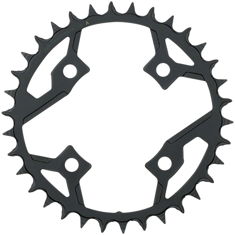 Full Speed Ahead Gamma Pro Mega Tooth Chainring – 34t 82 BCD Steel 1 x 11-Speed BLK