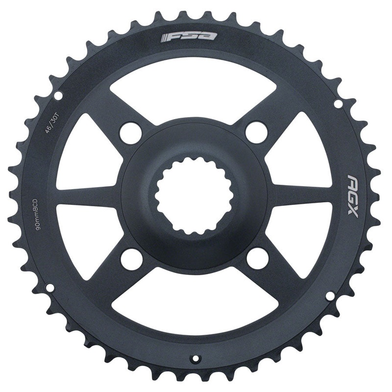 Full Speed Ahead Gossamer AGX Direct Mount Chainring – 46t Black