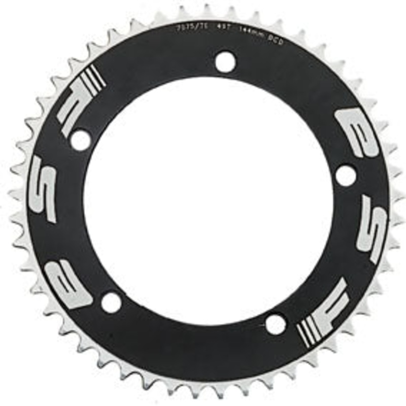 Full Speed Ahead Pro Track 46t x144mm Black Chainring 1/2″x1/8″