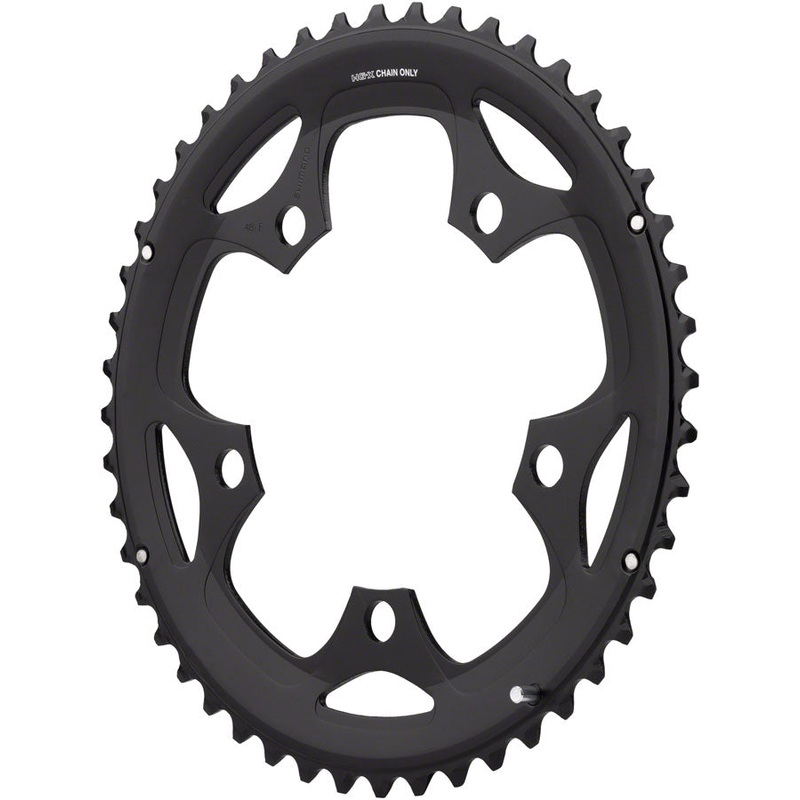 Shimano FC-R460 Chainring – 48t 5-Bolt 110 BCD Black
