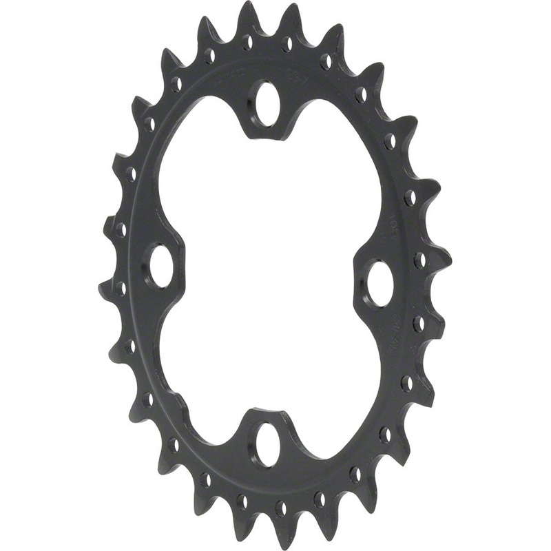 Shimano SLX M660-10 LX T671 24t 64mm 10-Speed Inner Chainring Black