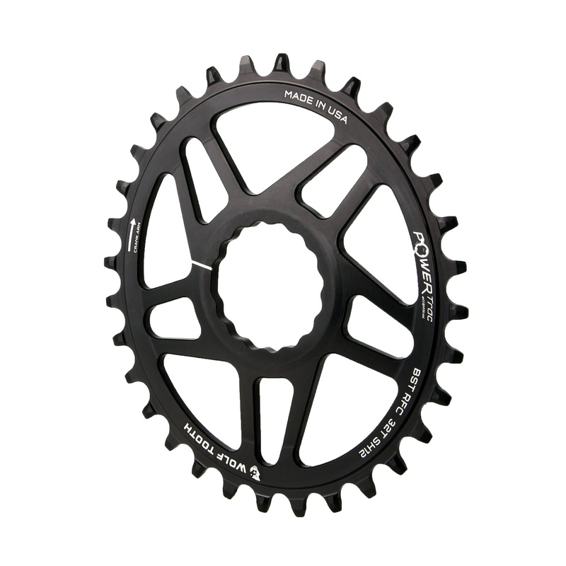 Wolf Tooth Elliptical Direct Mount Chainring – 32t RaceFace CINCH Boost Drop-Stop ST Shimano 12 Speed HG+ BLK