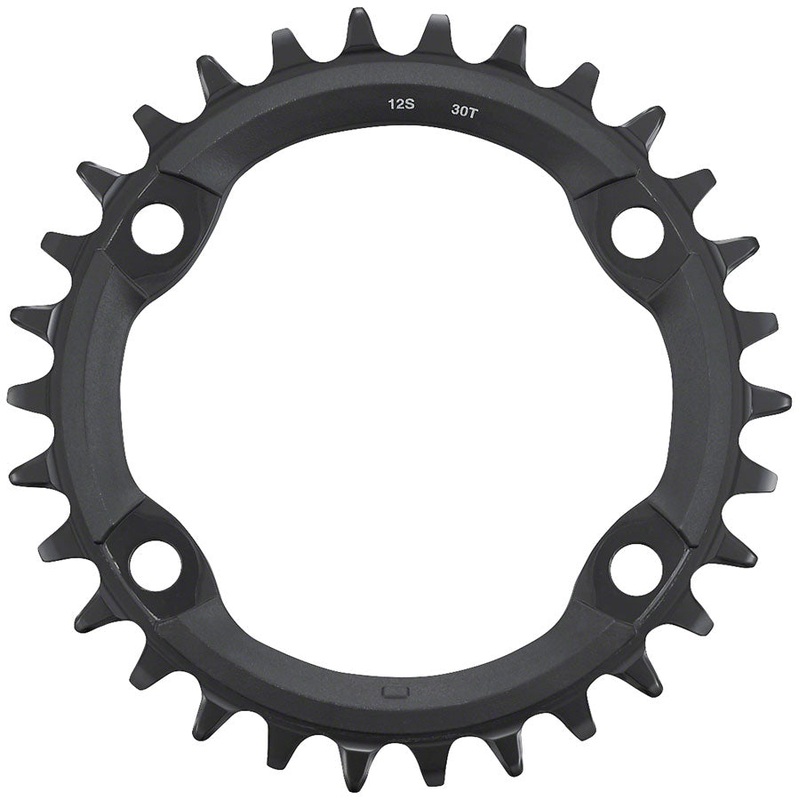 Shimano FC-MT610 Chainring – 30t 12-Speed Asymmetric 96 BCD Black