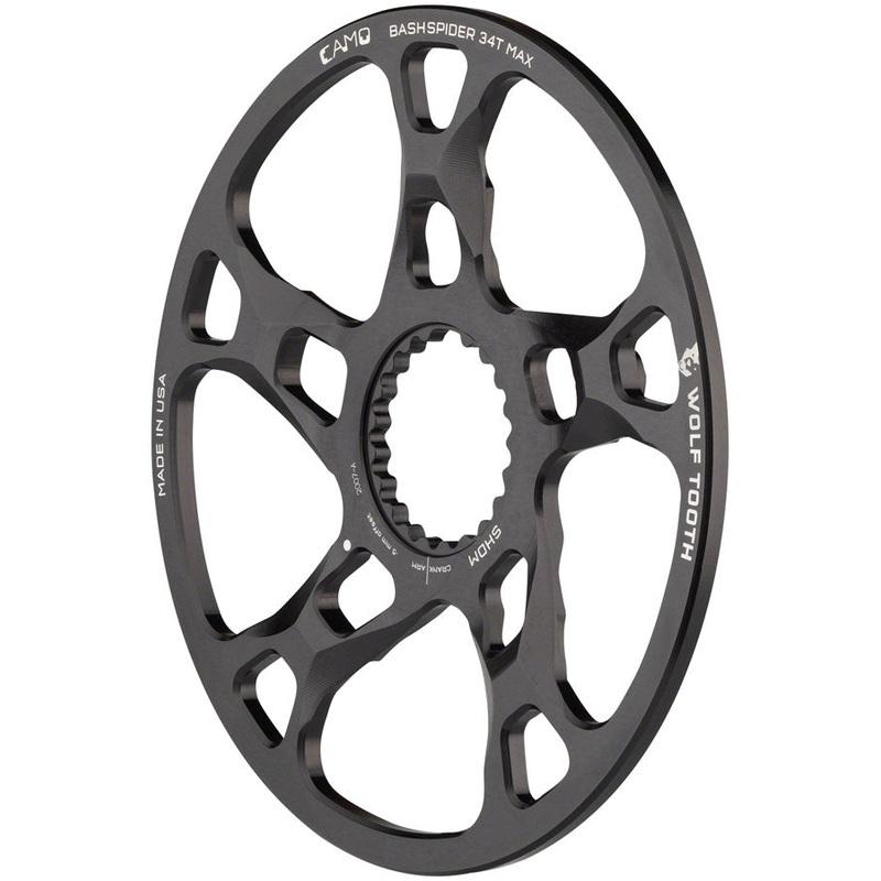 Wolf Tooth CAMO BashSpider for Shimano – M5 Boost 52mm Chainline 3mm Offset