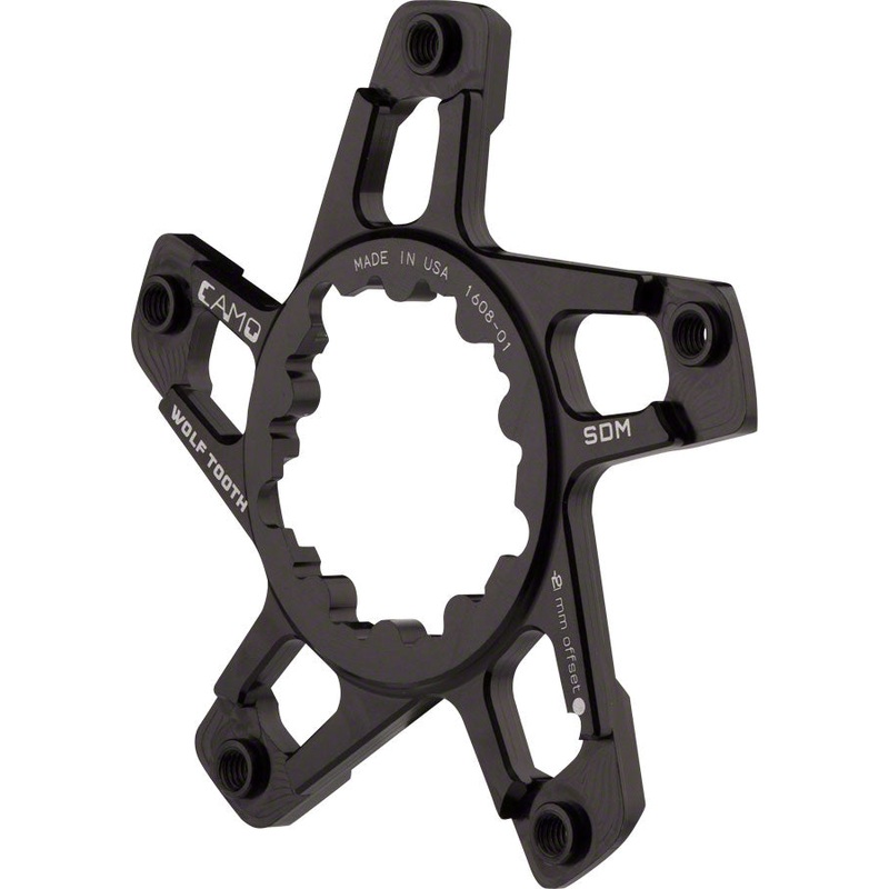 Wolf Tooth CAMO SRAM Direct Mount Boost Spider – M5 52mm Chainline/3mm Offset