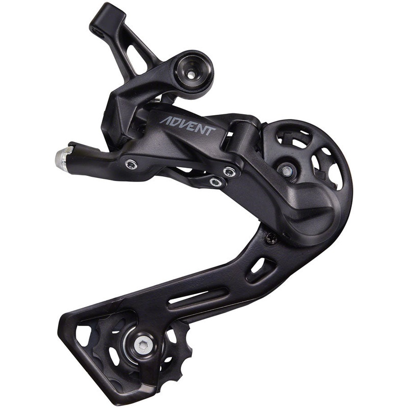 microSHIFT ADVENT Rear Derailleur – 9 Speed Medium Cage Black