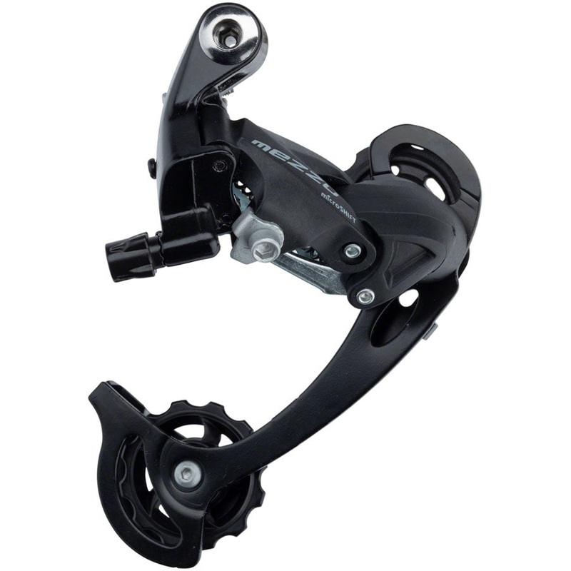 microSHIFT Mezzo M36 Rear Derailleur – 89 Speed Long Cage Black