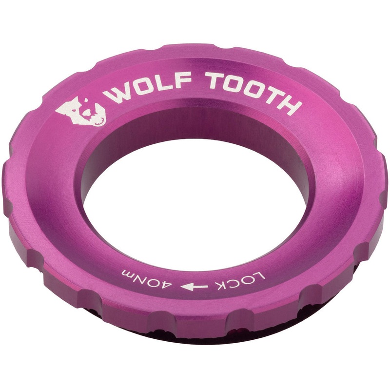 Wolf Tooth CenterLock Rotor Lockring – External Splined Purple
