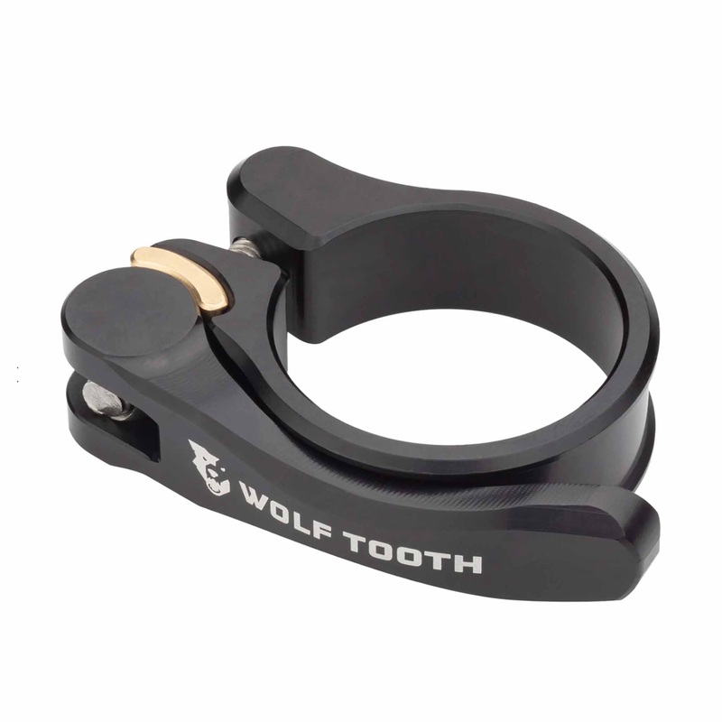 Wolf Tooth Components Quick Release Seatpost Clamp – 36.4mm Black