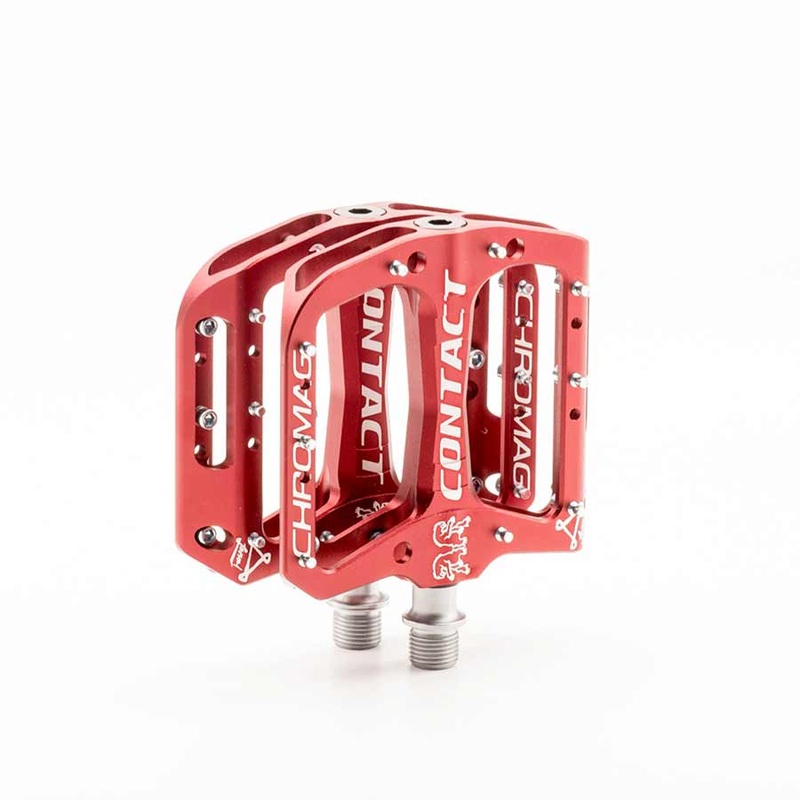 Chromag Contact Pedals Red