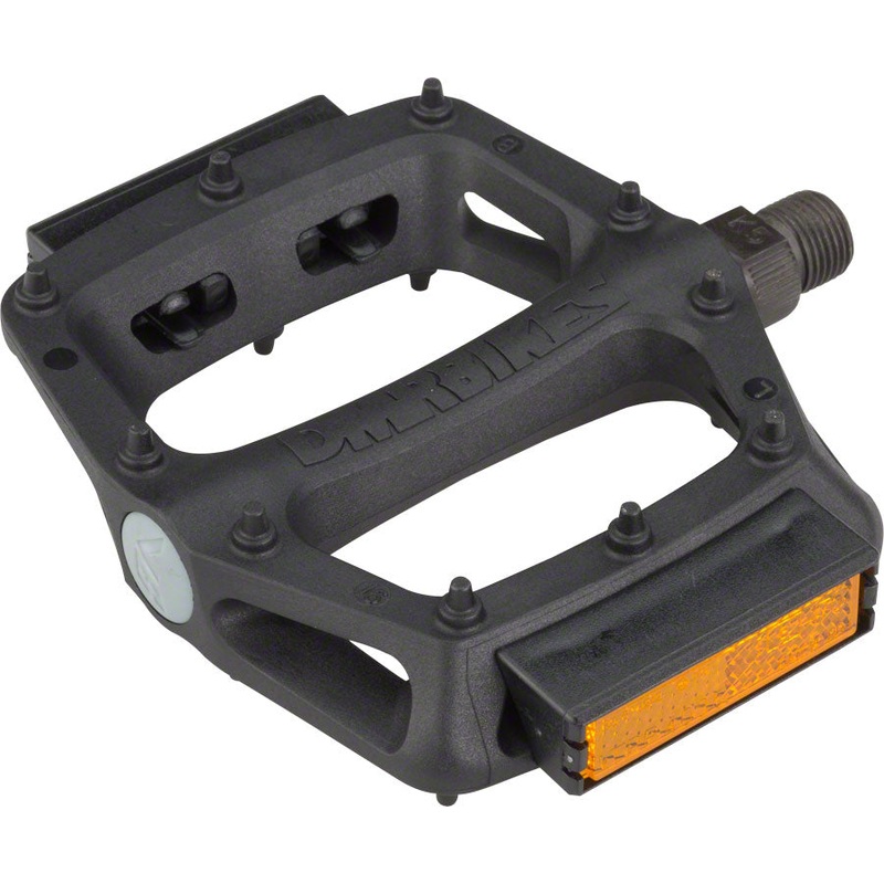 DMR V6 Pedals – Platform Plastic 9/16″ Black with Reflectors