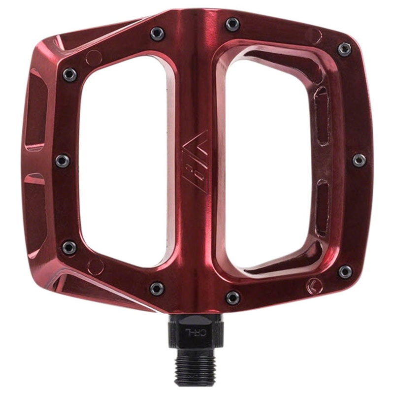 DMR V8 Pedals – Platform Aluminum 9/16″ Electric Red
