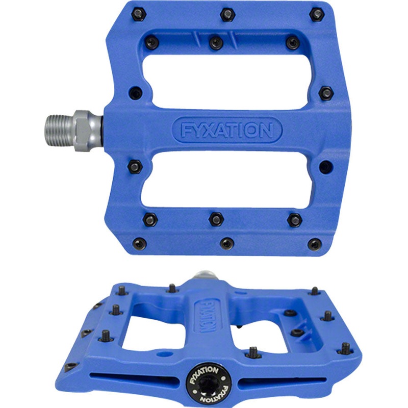 Fyxation Mesa MP Pedals – Platform Composite/Plastic 9/16″ Blue