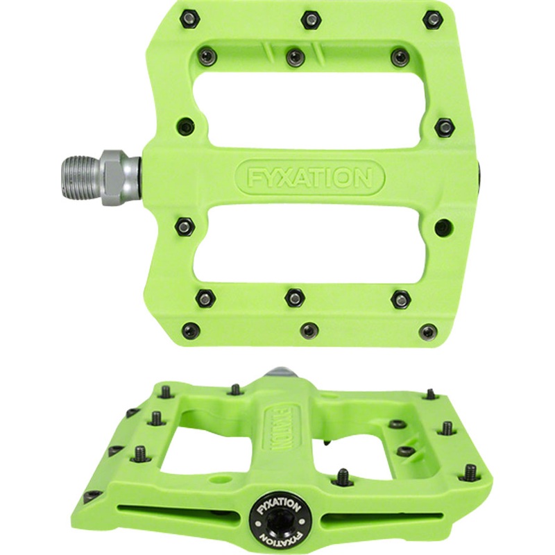 Fyxation Mesa MP Pedals – Platform Composite/Plastic 9/16″ Green