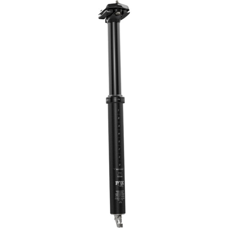 FOX Transfer Performance Elite Dropper Seatpost – 31.6 mm 150 mm Internal Routing Anodized BLK