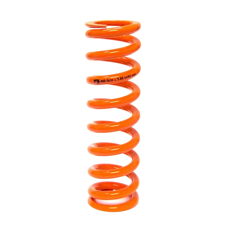 FOX SLS Coil Rear Shock Spring – 500 lb. x 2.65″ / 67mm Stroke Orange