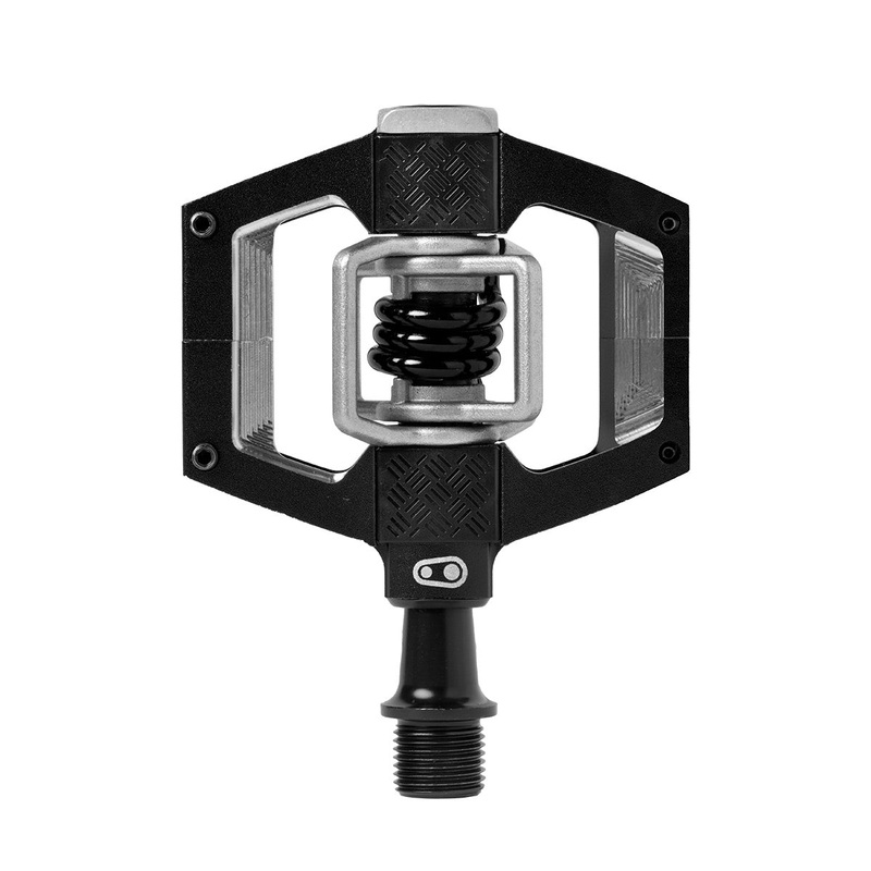 Crankbrothers Mallet Trail Pedals – Dual Sided Clipless Platform Aluminum 9/16″ BLK