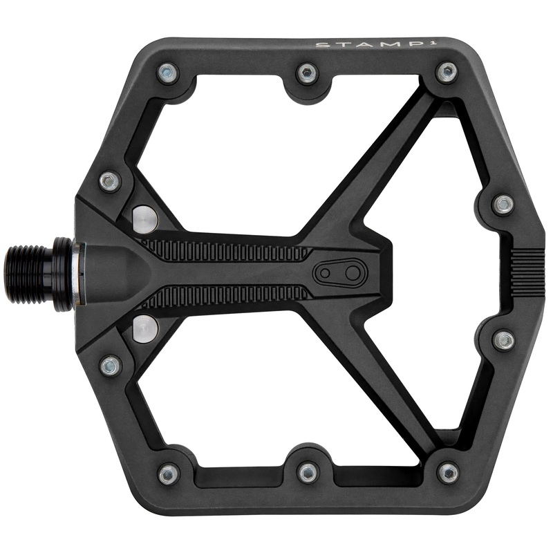 Crankbrothers Stamp 1 Gen 2 Pedals – Platform Composite 9/16″ Black Large