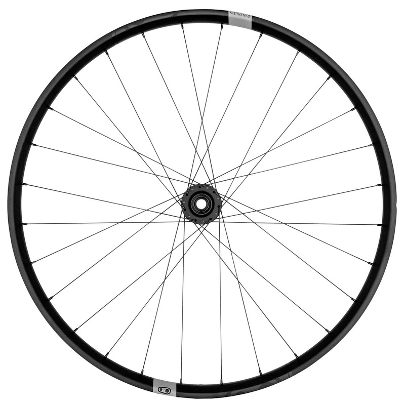 Crankbrothers Synthesis E Alloy Front Wheel – 27.5″ 15 x 110mm 6-Bolt Black