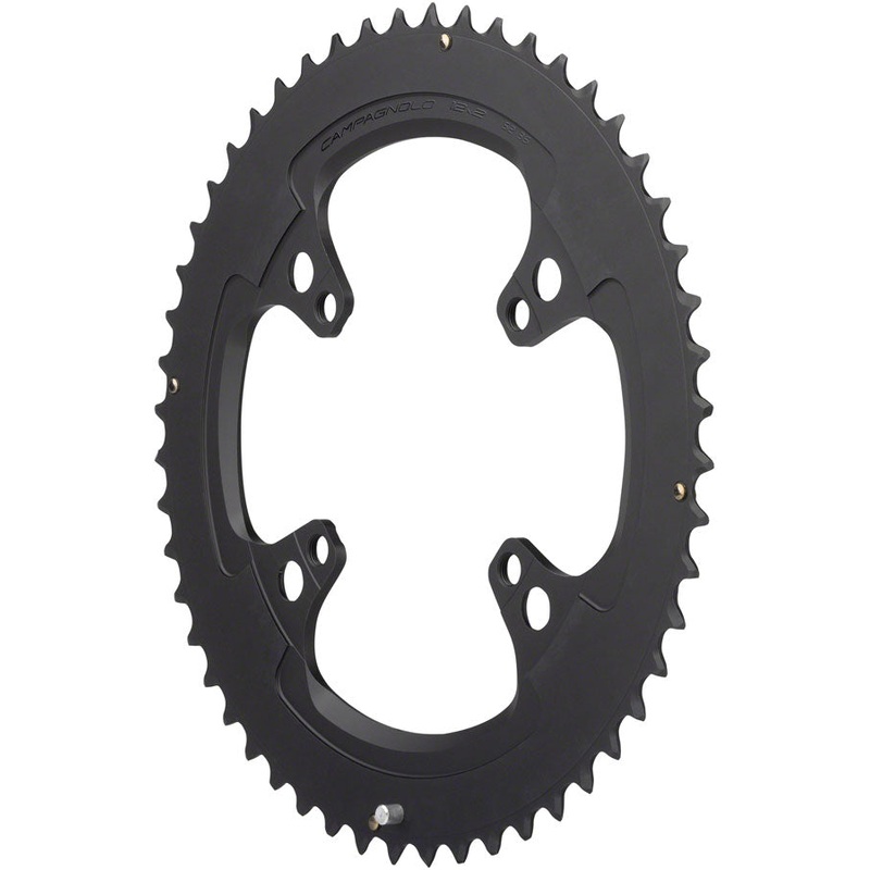 Campagnolo Chorus 12-Speed Chainring Bolt Set – 52t 123mm Campagnolo Asymmetric 4-Bolt BLK