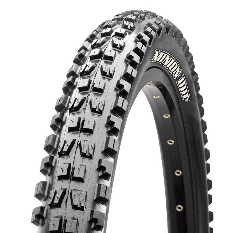 Maxxis Minion DHF Tire – 29 x 2.50 Tubeless Folding BLK 3C Grip EXO+ Wide Trail