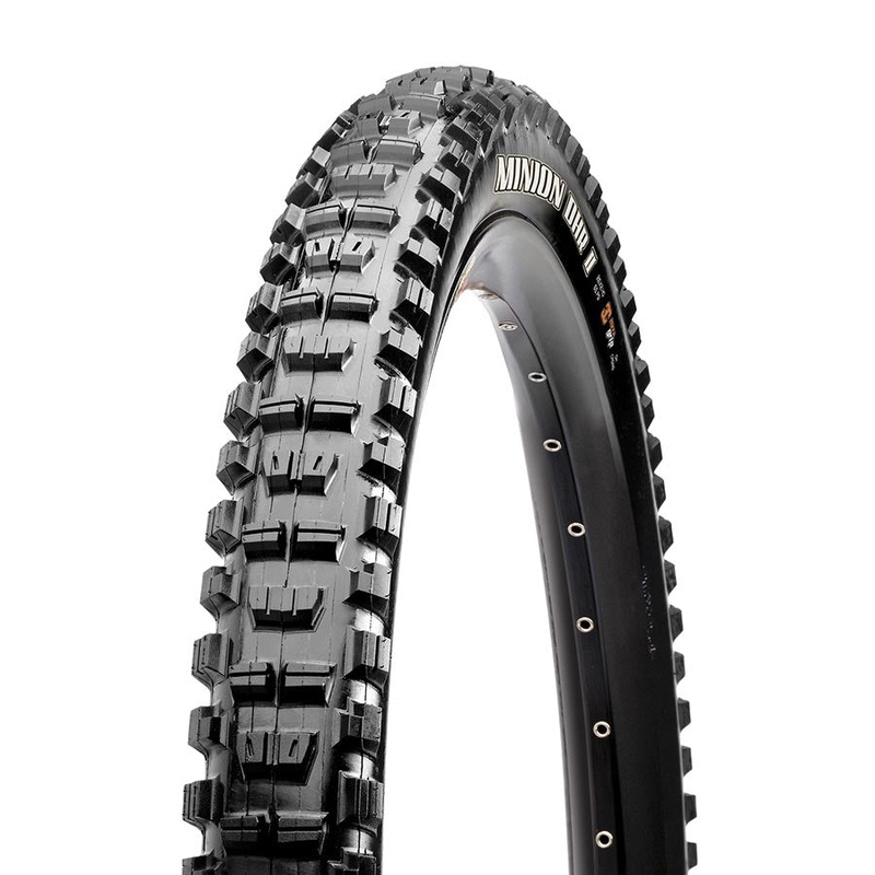 Maxxis Minion DHR II Tire – 29 x 2.4 Tubeless Folding BLK 3C MaxxGrip EXO+ Wide Trail