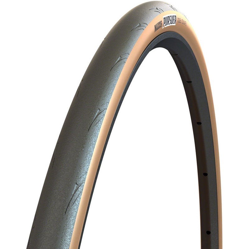 Maxxis Pursuer Tire – 700 x 25 Clincher Folding Black/Tan