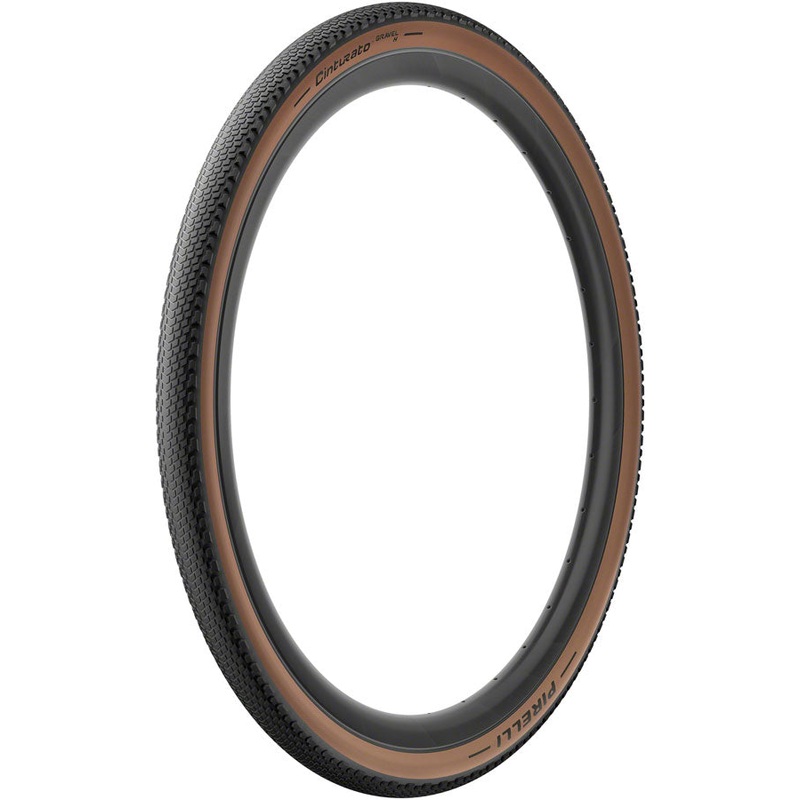 Pirelli Cinturato Gravel H Tire – 700 x 50 Tubeless Folding Classic Tan
