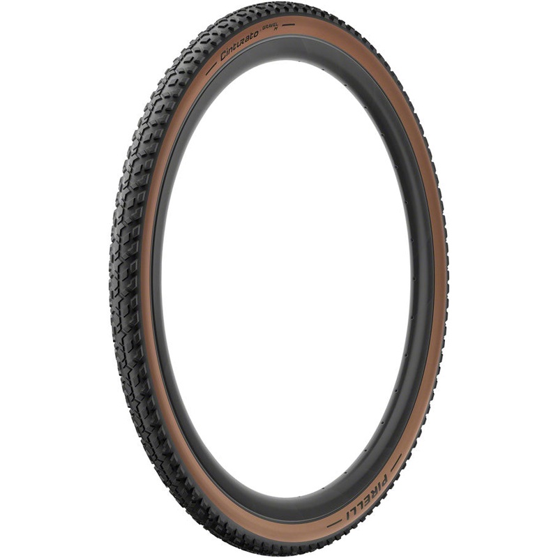 Pirelli Cinturato Gravel M Tire – 700 x 50 Tubeless Folding Classic Tan