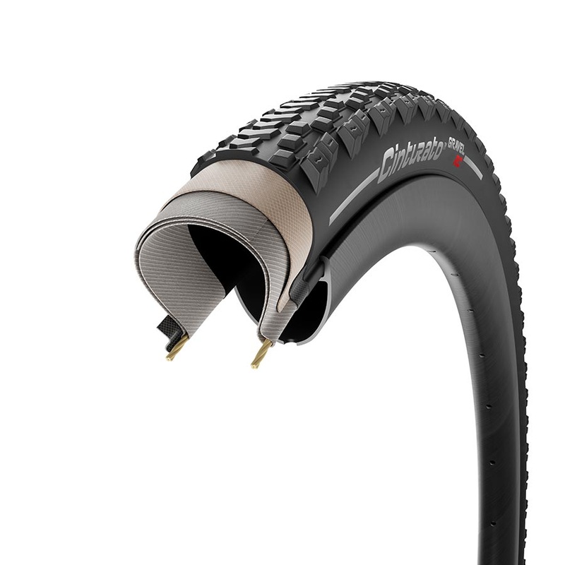 Pirelli Cinturato Gravel RC Tire – 700 x 40 Tubeless Folding Black