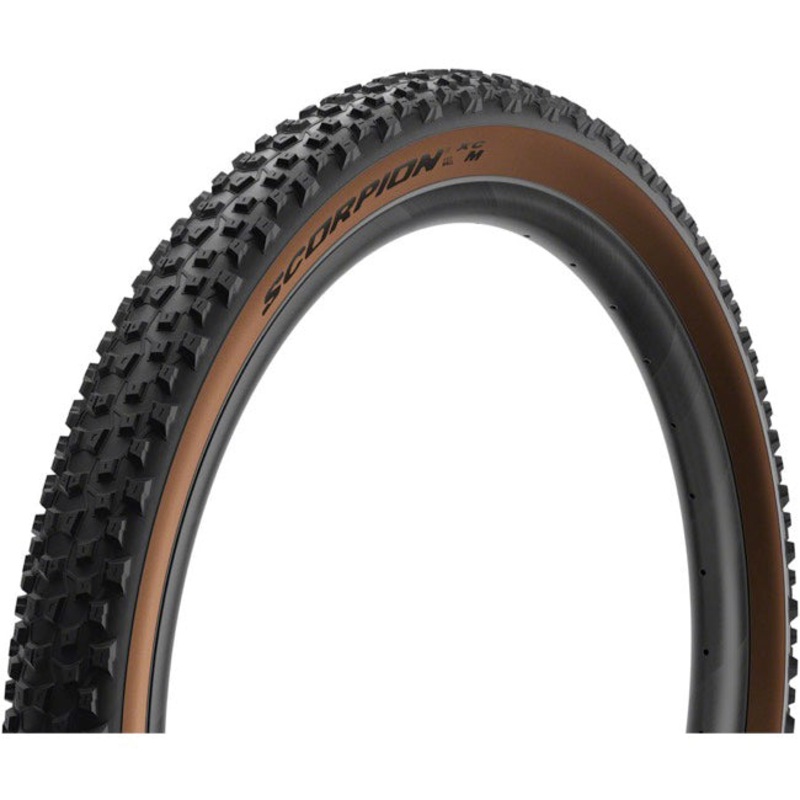 Pirelli Scorpion XC M Tire – 29 x 2.4 Tubeless Folding Classic Tan ProWall SmartGrip