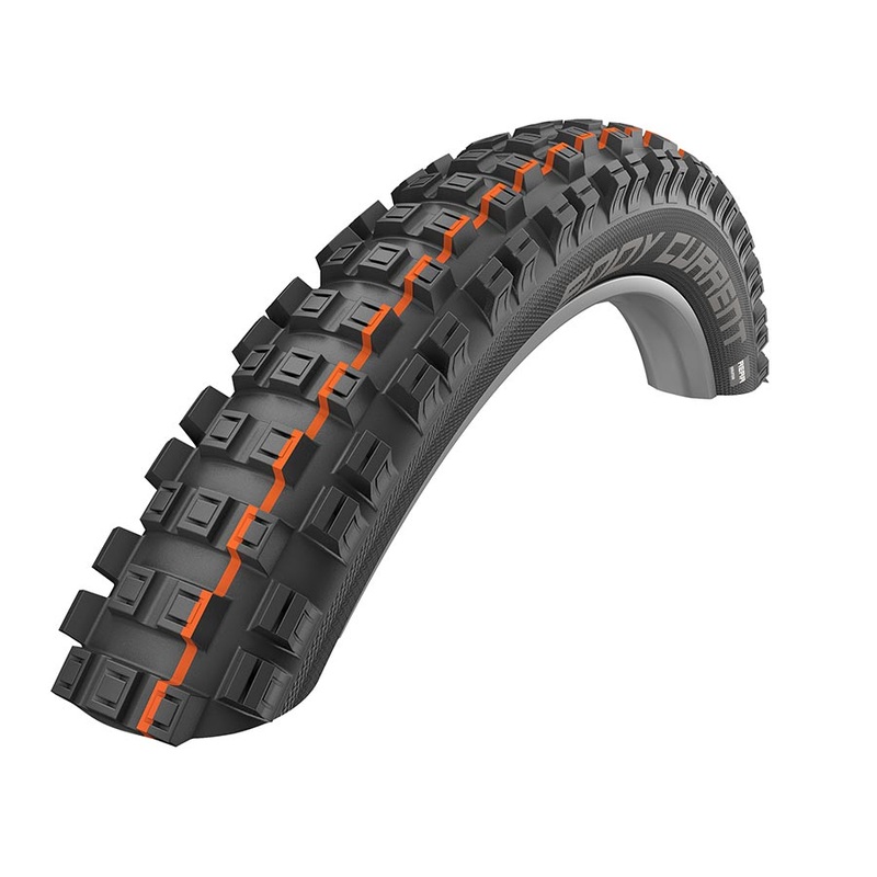Schwalbe Eddy Current Rear Tire – 27.5 x 2.6 Tubeless Folding BLK Evolution Super Gravity Addix Soft