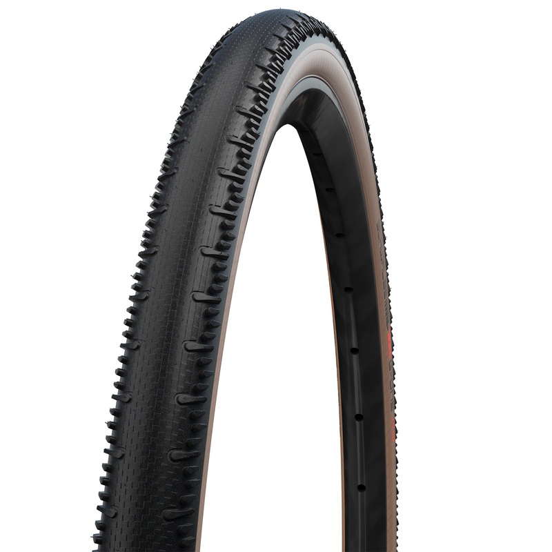 Schwalbe G-One RS Tire – 700 x 45 Tubeless Folding BLK/Transparent Evolution Line Pro Addix Race