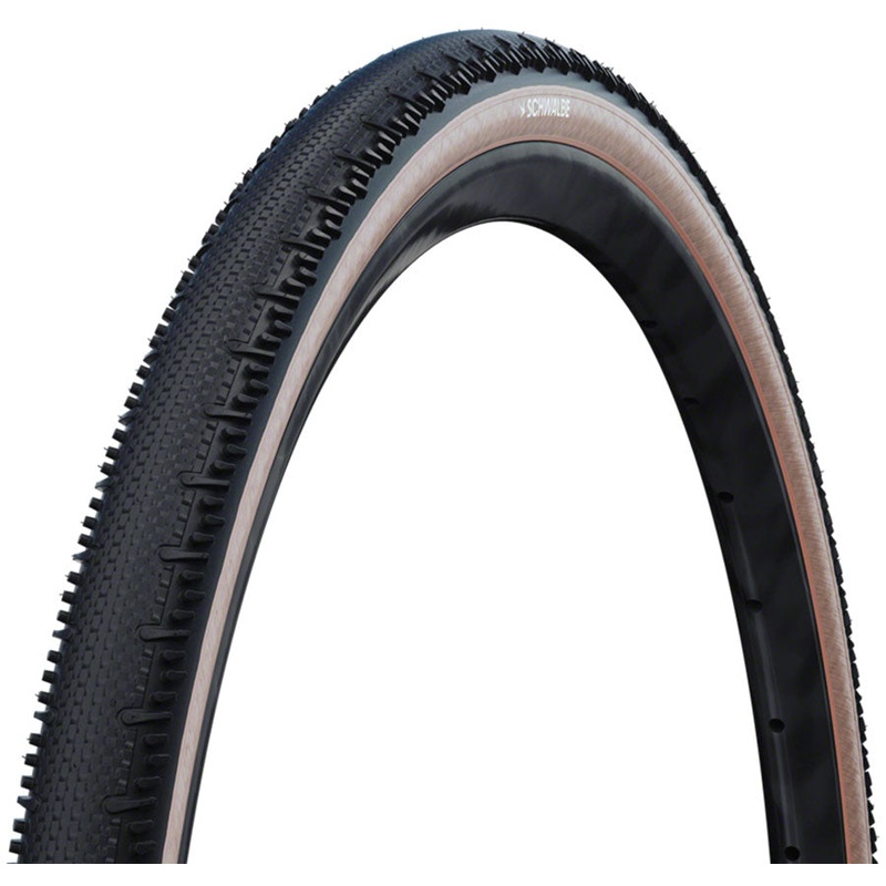 Schwalbe G-One RS Tire – 700 x 50 Tubeless Folding BLK/Transparent Evolution Line Pro Addix Race