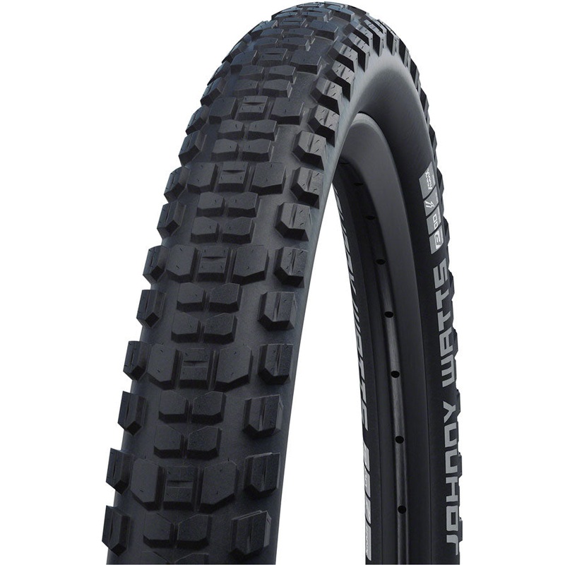 Schwalbe Johnny Watts Tire – 27.5 x 2.35 Clincher Folding BLK Performance RaceGuard Addix Double Defense