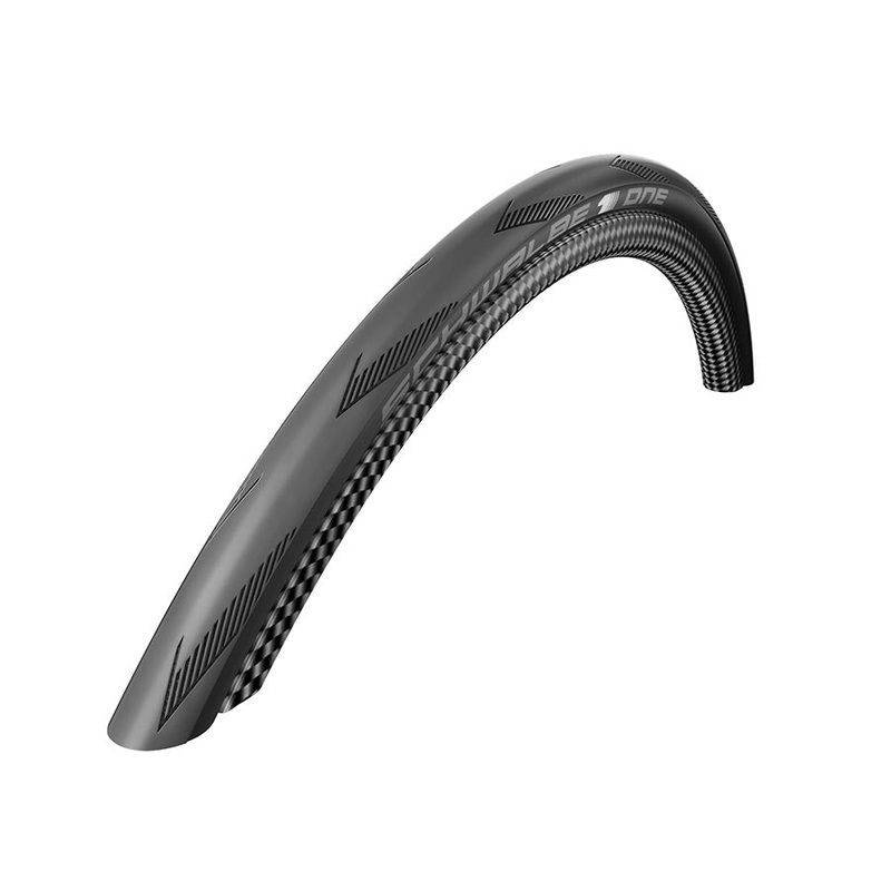 Schwalbe One Tire – 20 x 1.1 Clincher Folding BLK Performance Line RaceGuard Addix