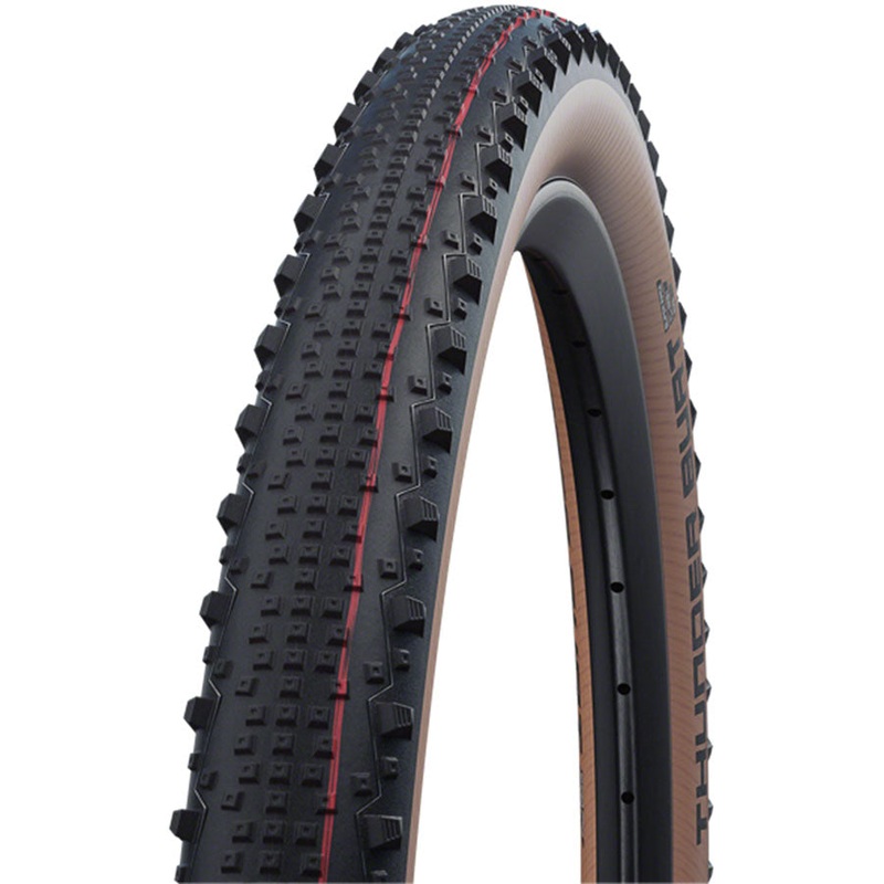 Schwalbe Thunder Burt Tire – 29 x 2.35 Tubeless Folding BLK/Transparent Evolution Super Race Addix Speed