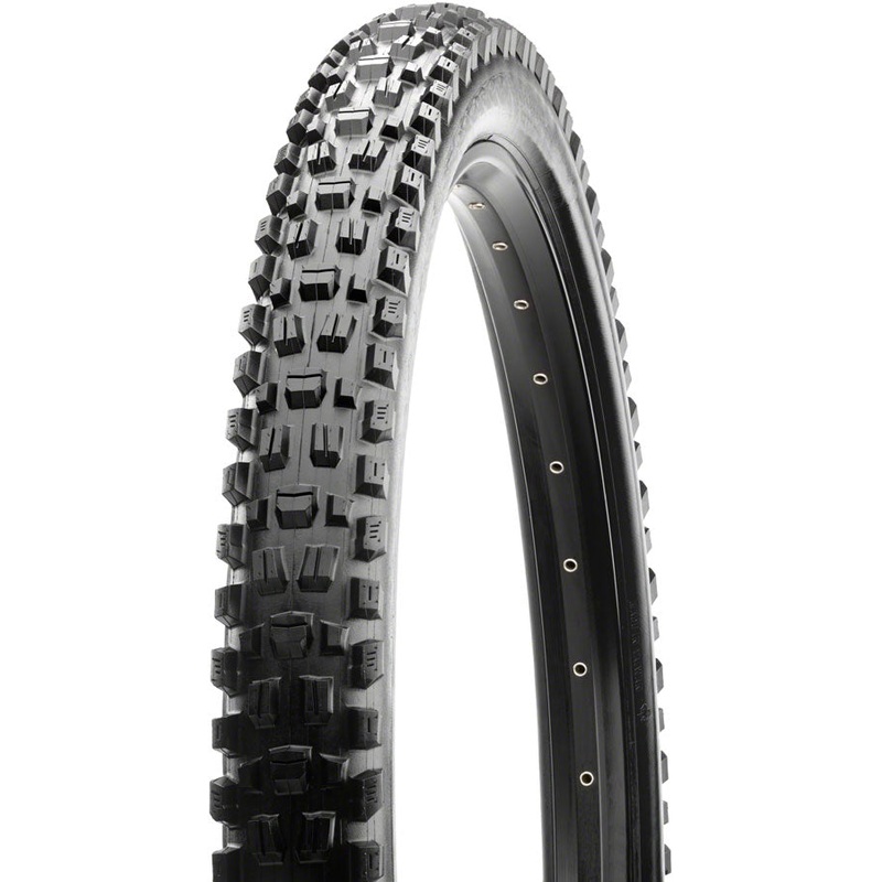 Maxxis Assegai Tire – 29 x 2.5 Tubeless Wire Black DH Wide Trail