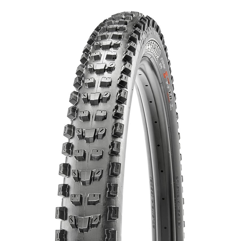 Maxxis Dissector Tire – 29 x 2.6 Tubeless Folding Black Dual EXO Wide Trail