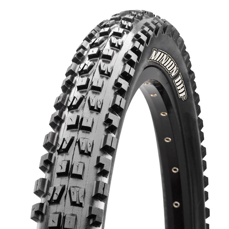 Maxxis Minion DHF Tire – 29 x 2.5 Tubeless Folding BLK 3C Maxx Grip EXO Wide Trail