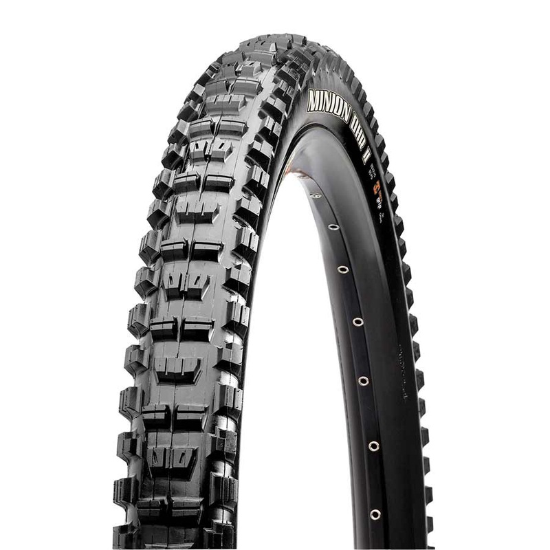 Maxxis Minion DHR II Tire – 29 x 2.3 Tubeless Folding Black Dual EXO