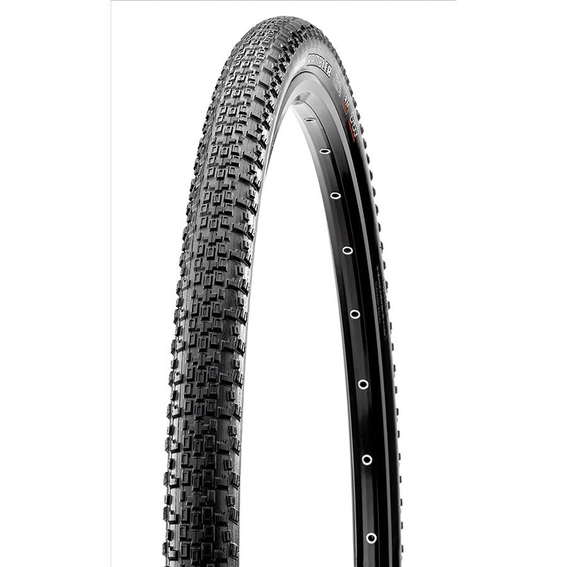 Maxxis Rambler Tire – 700 x 50 Tubeless Folding Black Dual SilkShield