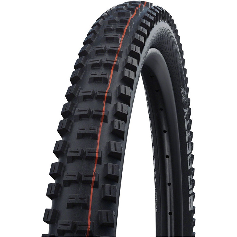 Schwalbe Big Betty Tire – 29 x 2.6″ Tubeless Folding BLK Evolution Line Addix Soft Super Trail