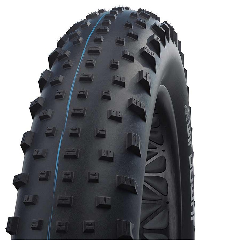 Schwalbe Jumbo Jim Tire – 26 x 4.8 Tubeless Folding BLK Evolution Super Ground Addix SpeedGrip