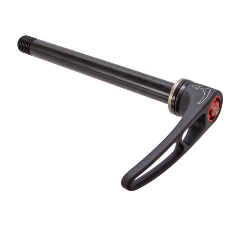 DT Swiss RWS MTB Front Thru Axle – 12 x 100mm Overall Length 121mm M12 x 1.5mm Thread Pitch Flat Washer Plug-in Lever