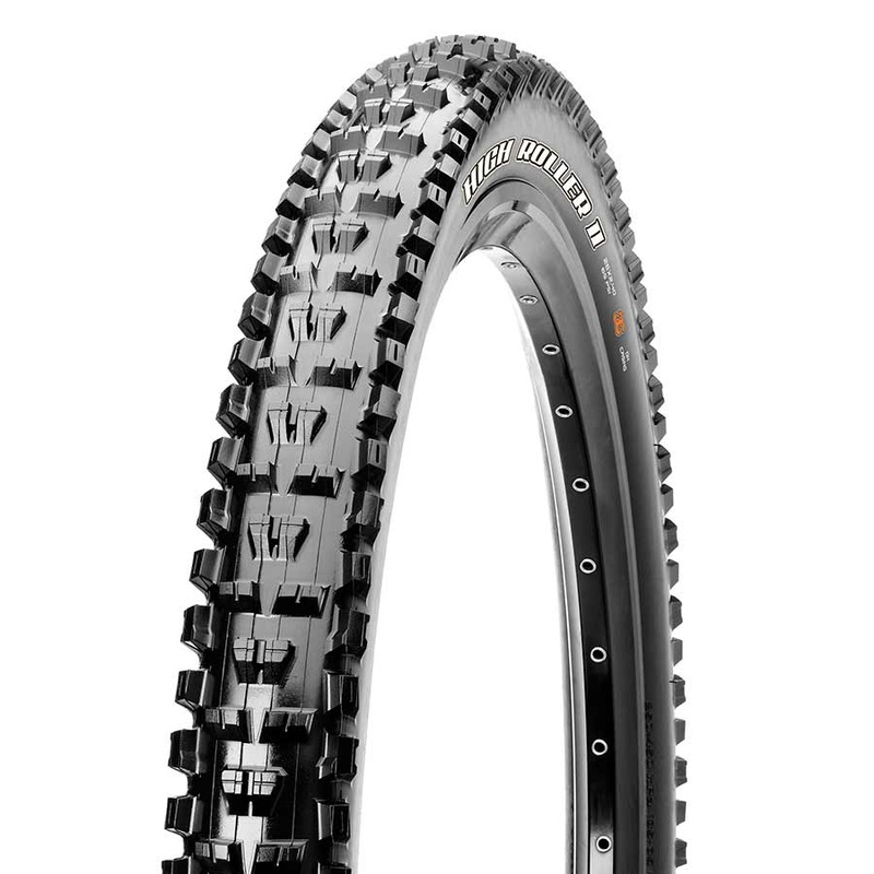 Maxxis High Roller II Tire – 29 x 2.3 Tubeless Folding BLK 3C Maxx Terra EXO