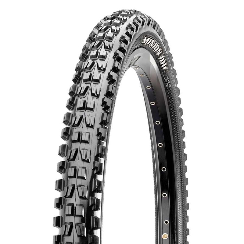 Maxxis Minion DHF Tire – 27.5 x 2.5 Tubeless Folding BLK 3C Maxx Grip DD Wide Trail