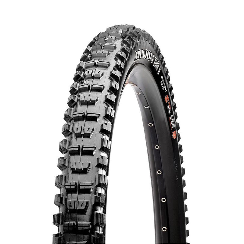 Maxxis Minion DHR II Tire – 29 x 2.5 Tubeless Folding Black 3C MaxxGrip DD